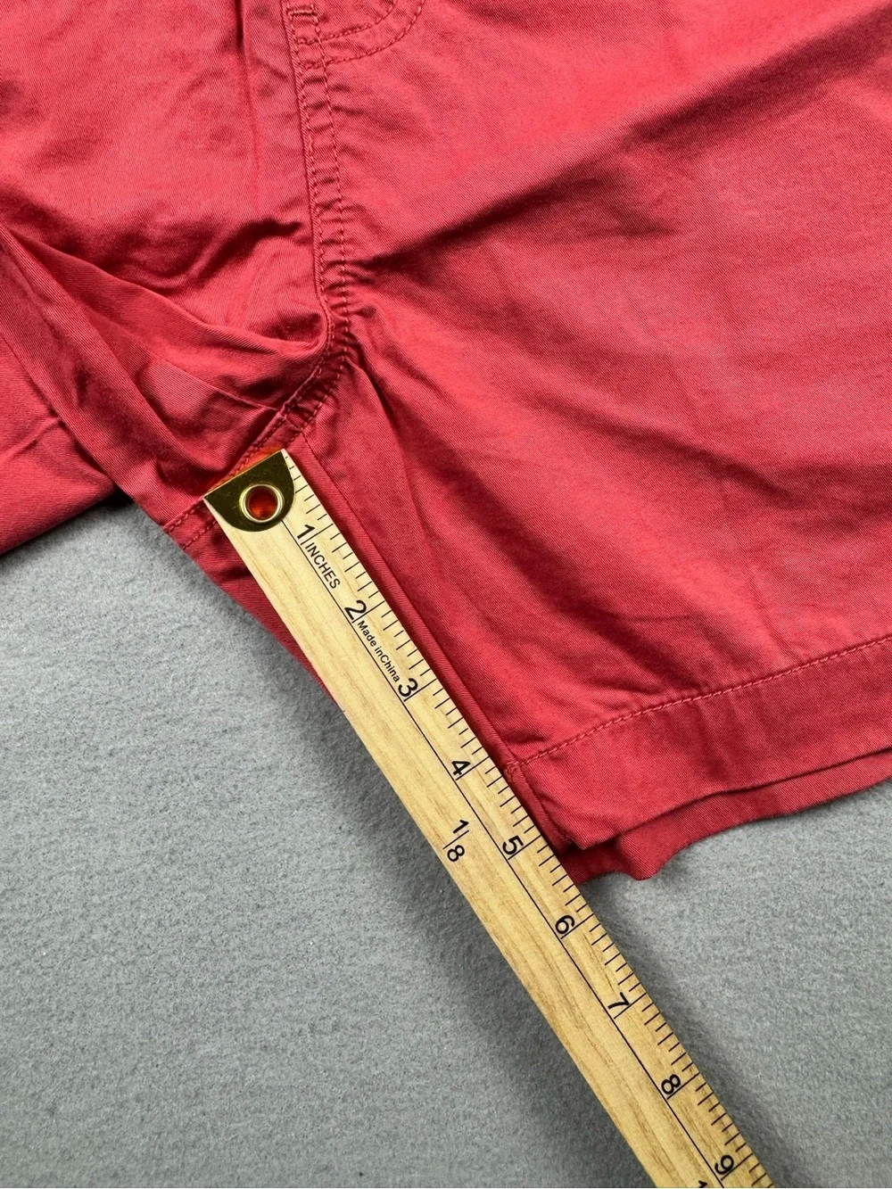 J Crew Shorts Mens Med Coral Dock Chino Elastic Waist Drawstring Stretch Preppy